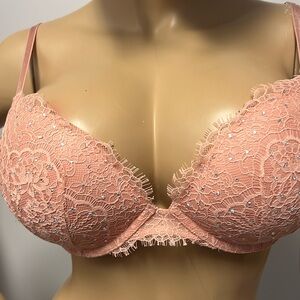 NWT Dream Angels Push Up Bra S36D
